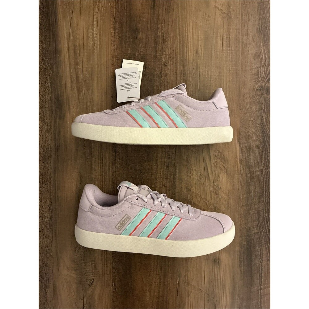 Adidas VL Court 3.0 Ice Lavender Blue Women Size 7 Shoes IF4468